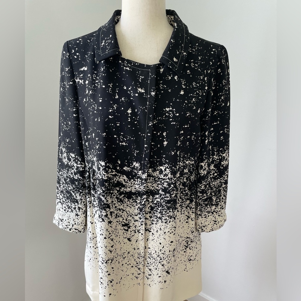 NWOT Lee Anderson Couture Silk Jacket M